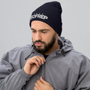 SOFREP Logo - Cuffed Beanie SOFREP Store Navy