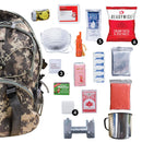 Camouflage 64 Piece Survival Backpack Backpacks Peach Coconut