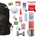 Black 64 Piece Survival Backpack Backpacks Peach Coconut