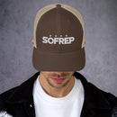 SOFREP Logo - Trucker Cap SOFREP Store Brown/ Khaki