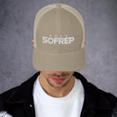 SOFREP Logo - Trucker Cap SOFREP Store Khaki