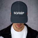 SOFREP Logo - Trucker Cap SOFREP Store Navy