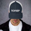 SOFREP Logo - Trucker Cap SOFREP Store Navy/ White
