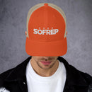 SOFREP Logo - Trucker Cap SOFREP Store Rustic Orange/ Khaki