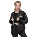 SOFREP Faux Leather Bomber Jacket (Unisex)