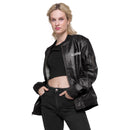 SOFREP Faux Leather Bomber Jacket (Unisex)