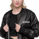SOFREP Faux Leather Bomber Jacket (Unisex)