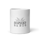 SOFREP Radio White glossy mug