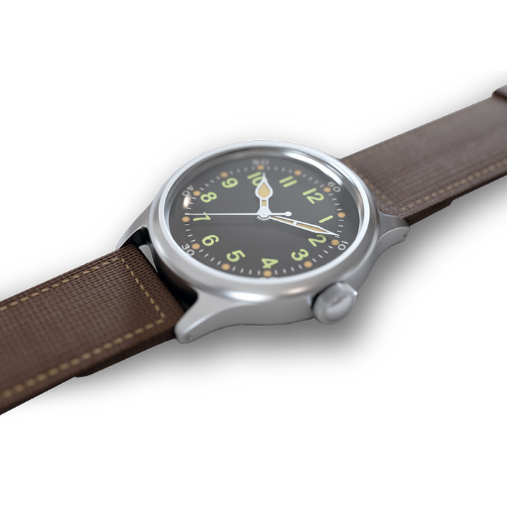 A-11 Tom Rice Edition Praesidus Watch - Black Dial, Nylon Strap