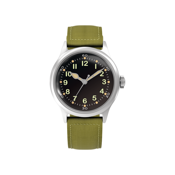 A-11 Tom Rice Edition Praesidus Watch - Black Dial, Nylon Strap