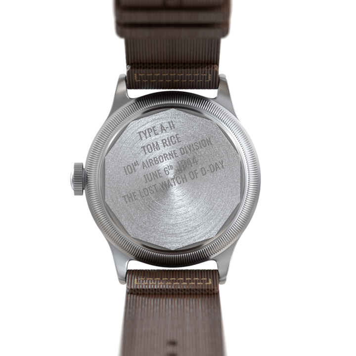 A-11 Tom Rice Edition Praesidus Watch - Black Dial, Leather Strap