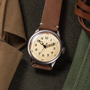 A-11 Tom Rice Edition Praesidus Watch - White Dial, Leather Strap