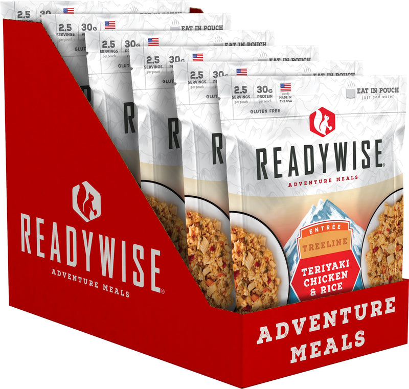 6 CT Case Treelline Teriyaki Chicken & Rice Home & Garden Peach Coconut 