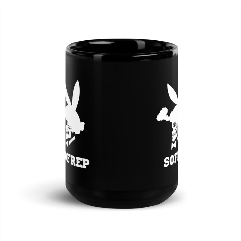 Smooth Operator Black Glossy Mug