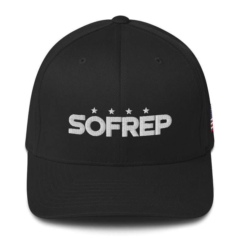SOFREP Logo - Structured Twill Cap SOFREP Store Black S/M 
