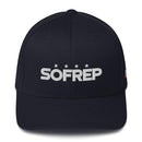 SOFREP Logo - Structured Twill Cap SOFREP Store Dark Navy S/M 