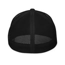 Icon All Black Flexfit Closed-back Trucker Cap