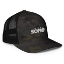 Icon Multicam Black Flexfit Closed-back Trucker Cap