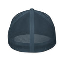 Icon Navy Flexfit Closed-back Trucker Cap