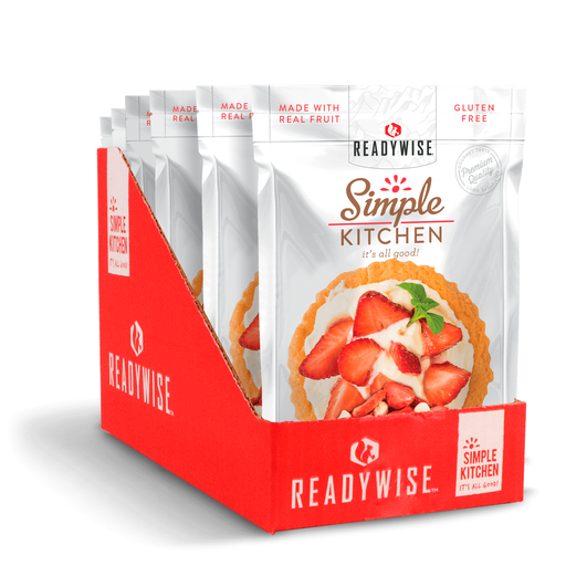 6 Pack Case of Simple Kitchen Strawberry Yogurt Tart