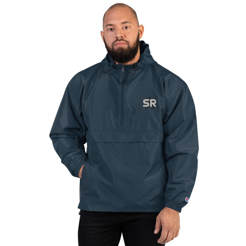 SR Star Logo - Embroidered Champion Packable Jacket Jackets SOFREP Store 