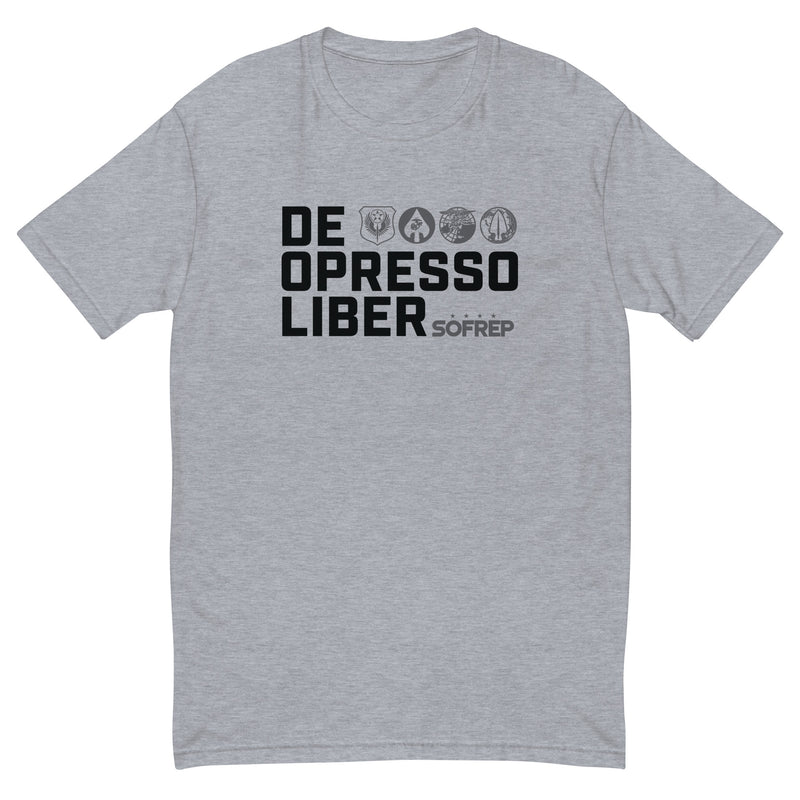 De Opresso Liber Motto Short Sleeve T-shirt