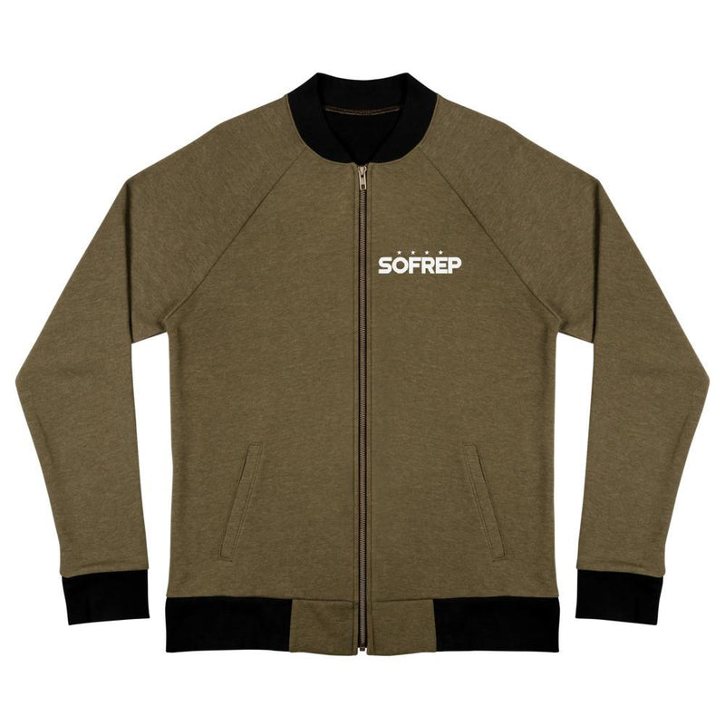 SOFREP Bomber Jacket Bomber Jackets The Loadout Room Heather Military Green S 