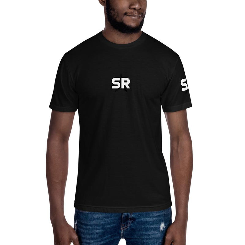 SR Star Logo - Unisex Crew Neck Tee T-Shirts SOFREP Store Black S 