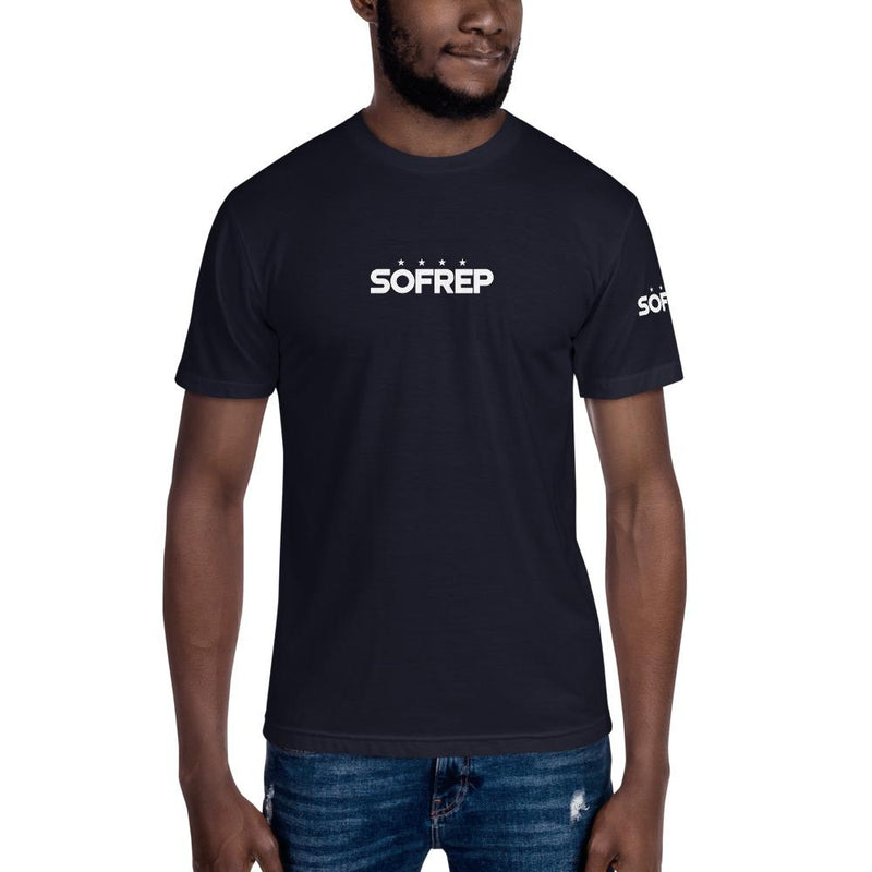 SOFREP Logo - Unisex Crew Neck Tee T-Shirts SOFREP Store Navy S 