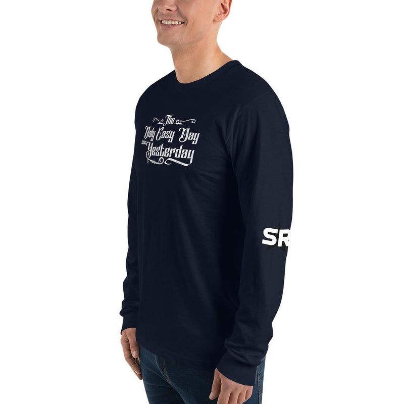 The Only Easy Day was Yesterday - Long sleeve t-shirt SOFREP Store 