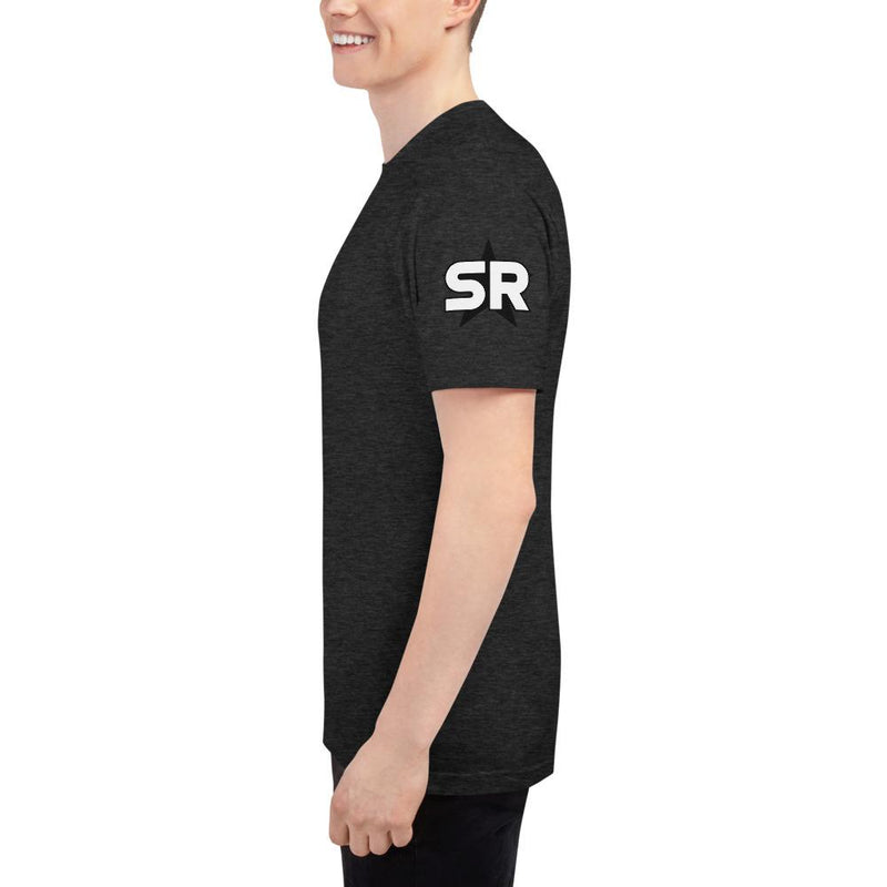 SR Star Logo - Unisex Tri-Blend Track Shirt T-Shirts SOFREP Store 