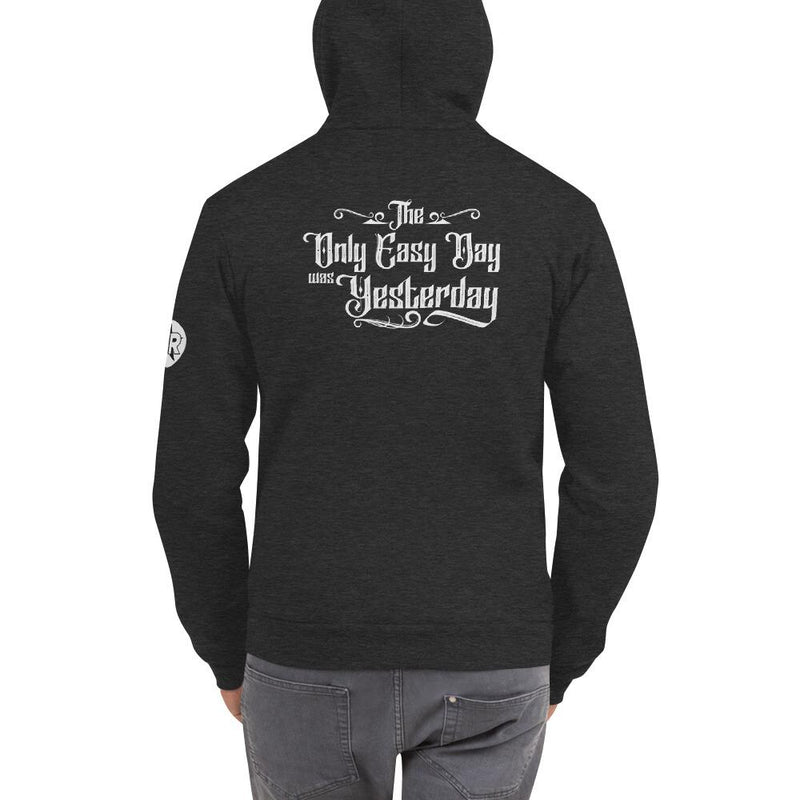 The Only Easy Day was Yesterday - Hoodie sweater SOFREP Store 