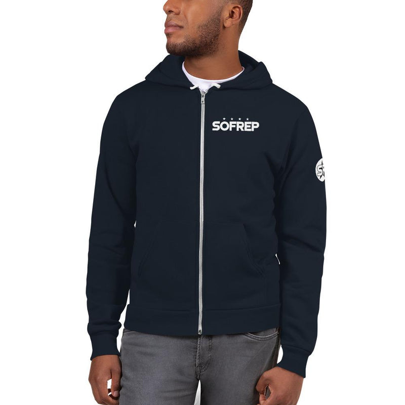 SOFREP Logo - Hoodie sweater SOFREP Store Navy XS 